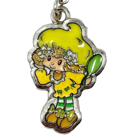 Vintage Strawberry Shortcake Lemon Meringue Clip On Charm Zipper Pull Bag - Picture 2 of 8